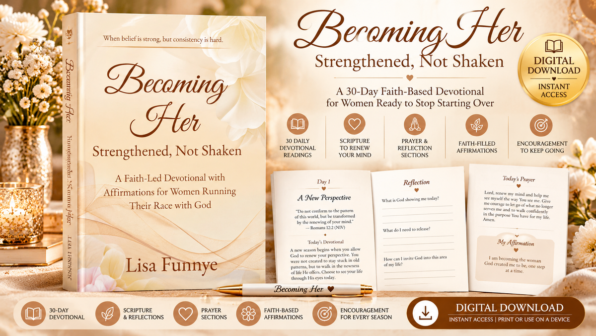 Becoming Her: Strengthened, Not Shaken Devotional