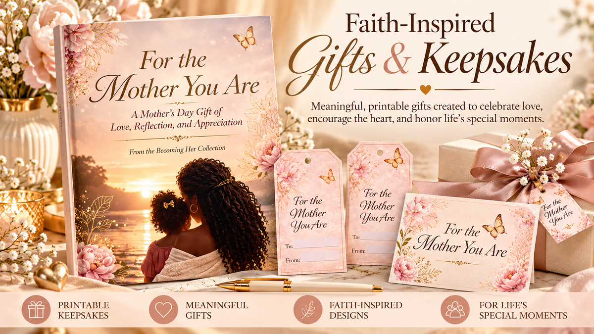 For the Mother You Are | Printable Mother's Day Gift Bundle