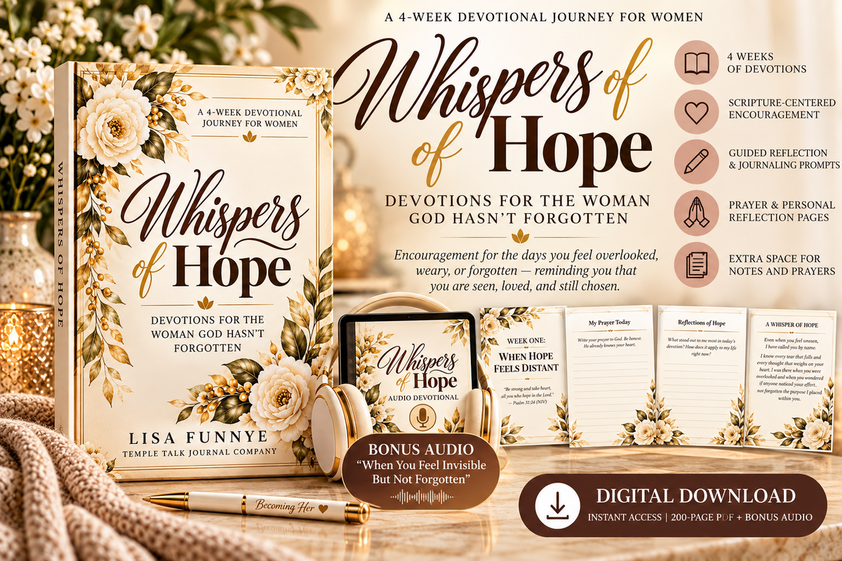 Whispers of Hope: Devotions for the Woman God Hasn’t Forgotten
